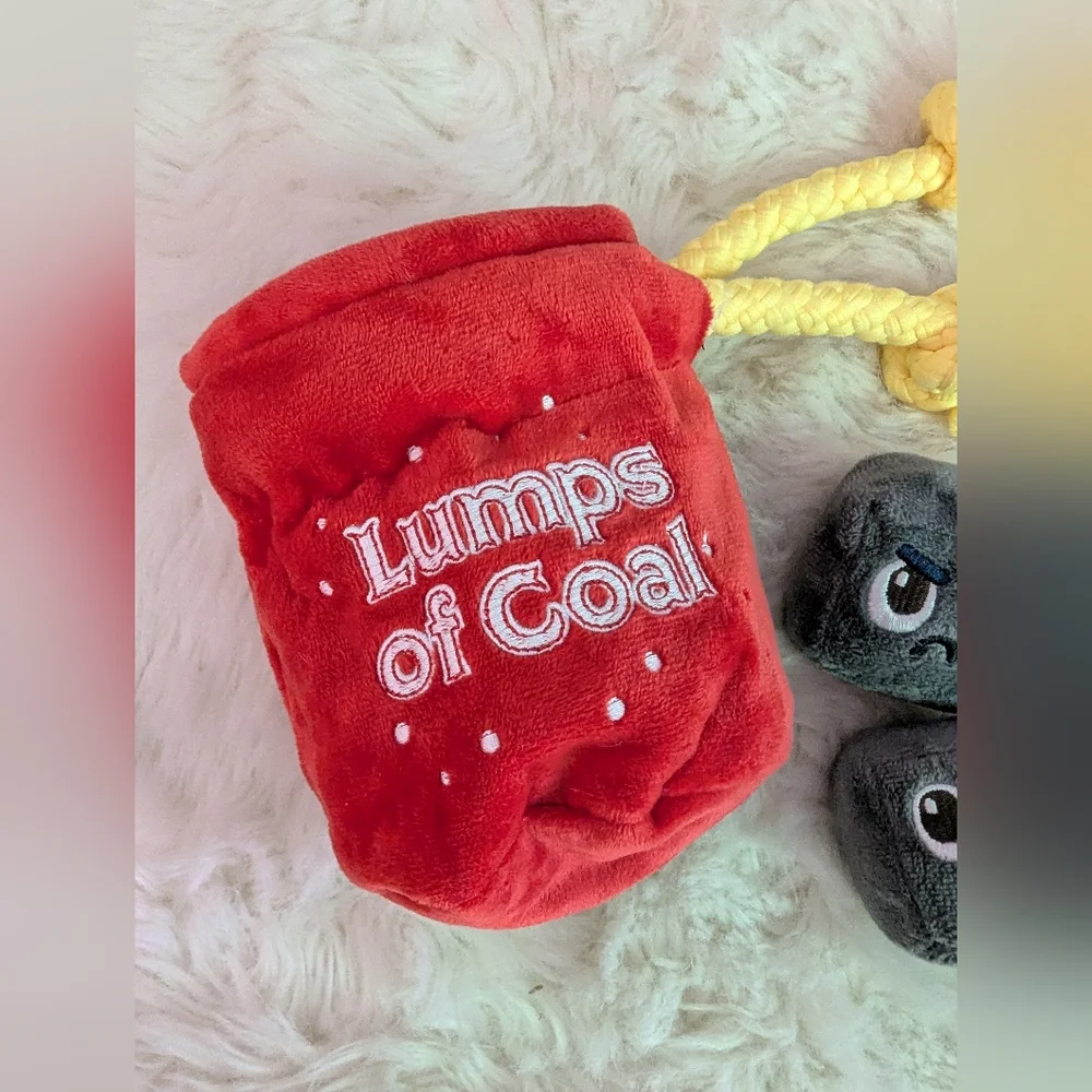 Bark Box Lumps Of Coal Multi Part Dog Toy